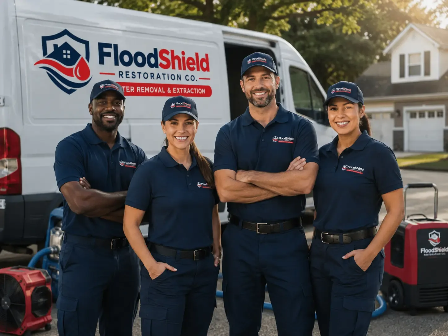 Flood Damage Restoration company in Timblin, PA